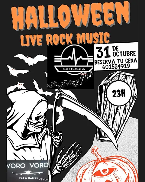 Pub Voro voro eat&dance evento halloween